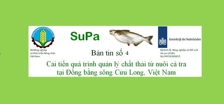 Bản tin số 4 - Quản lý bùn thải ao nuôi cá Tra, ở ĐBSCL, Việt Nam